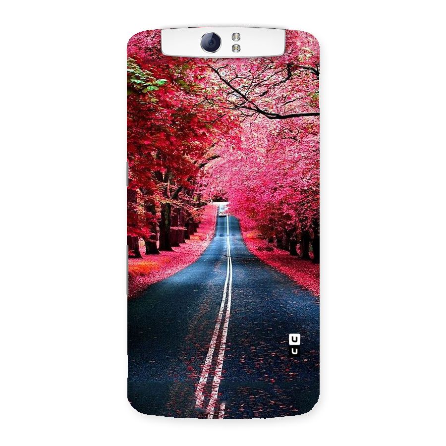 Beautiful Red Trees Back Case for Oppo N1