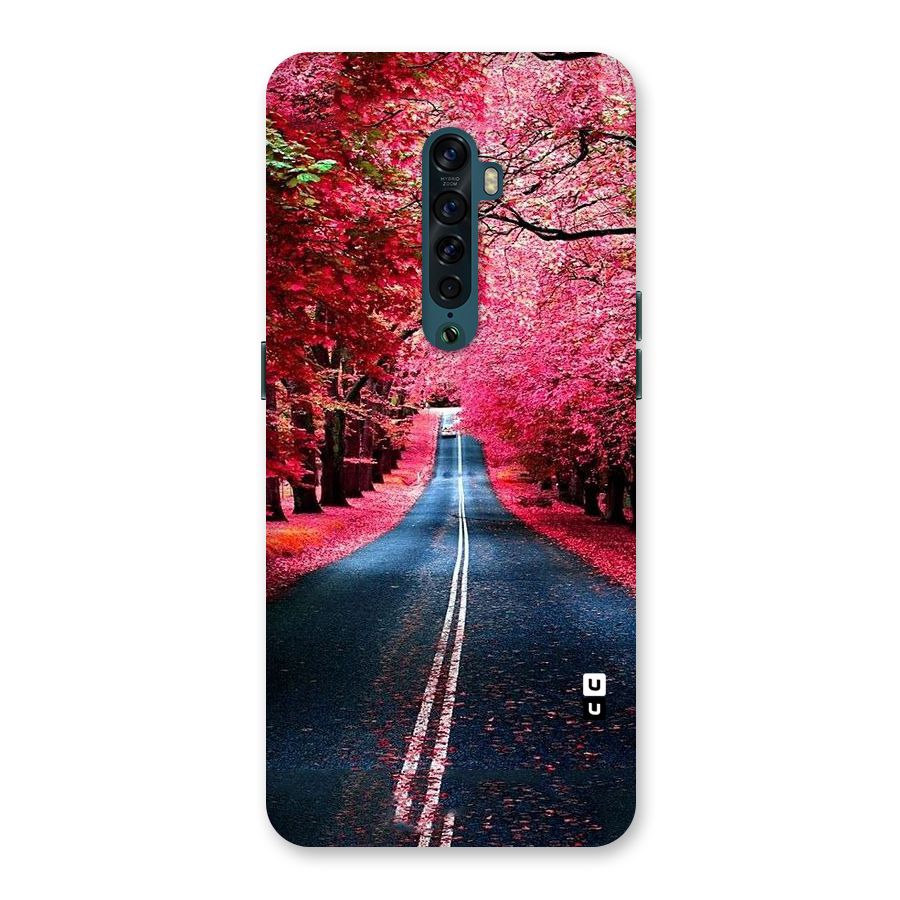 Beautiful Red Trees Back Case for Oppo Reno2