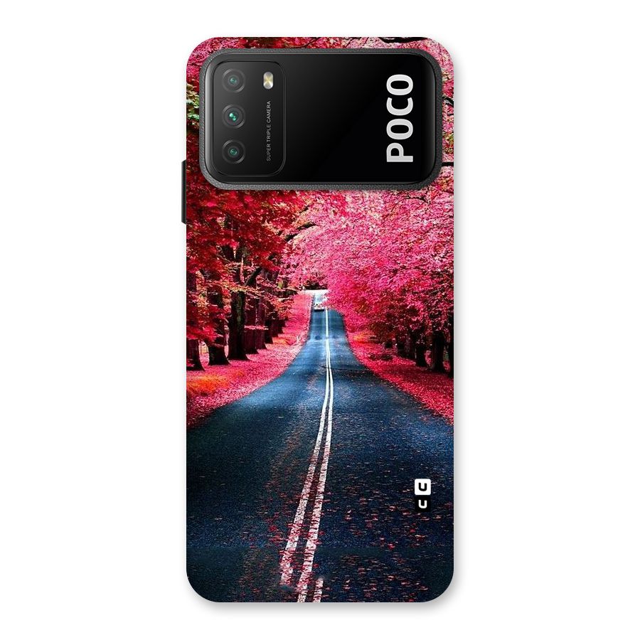 Beautiful Red Trees Back Case for Poco M3