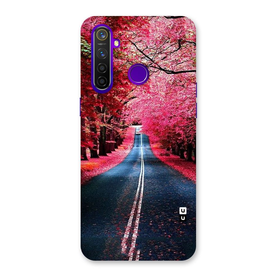 Beautiful Red Trees Back Case for Realme 5 Pro