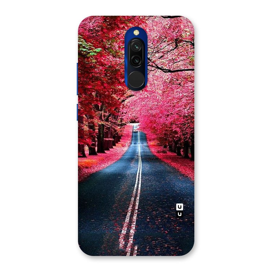 Beautiful Red Trees Back Case for Redmi 8