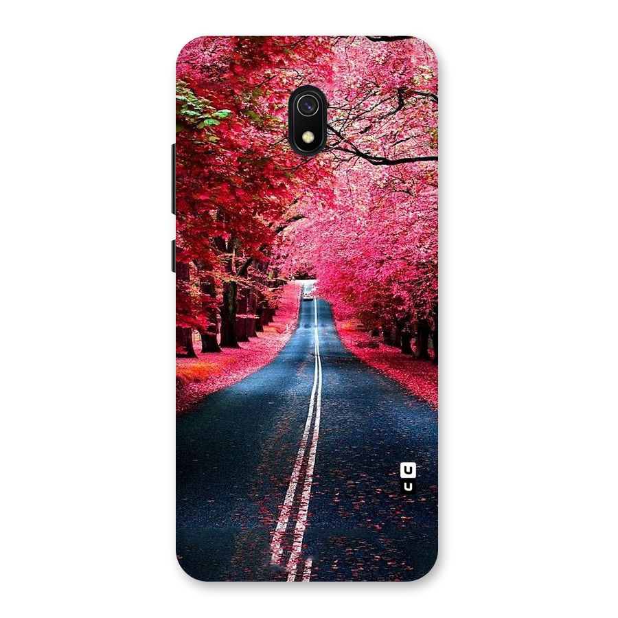 Beautiful Red Trees Back Case for Redmi 8A