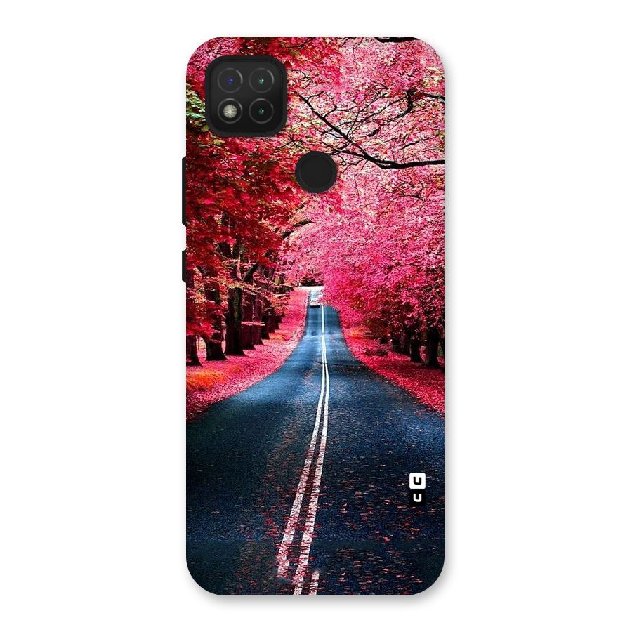 Beautiful Red Trees Back Case for Redmi 9C