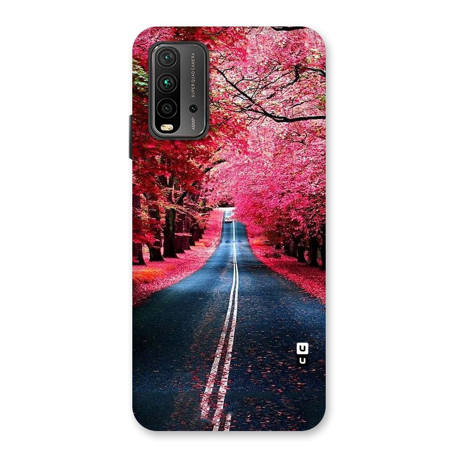 Beautiful Red Trees Back Case for Redmi 9 Power