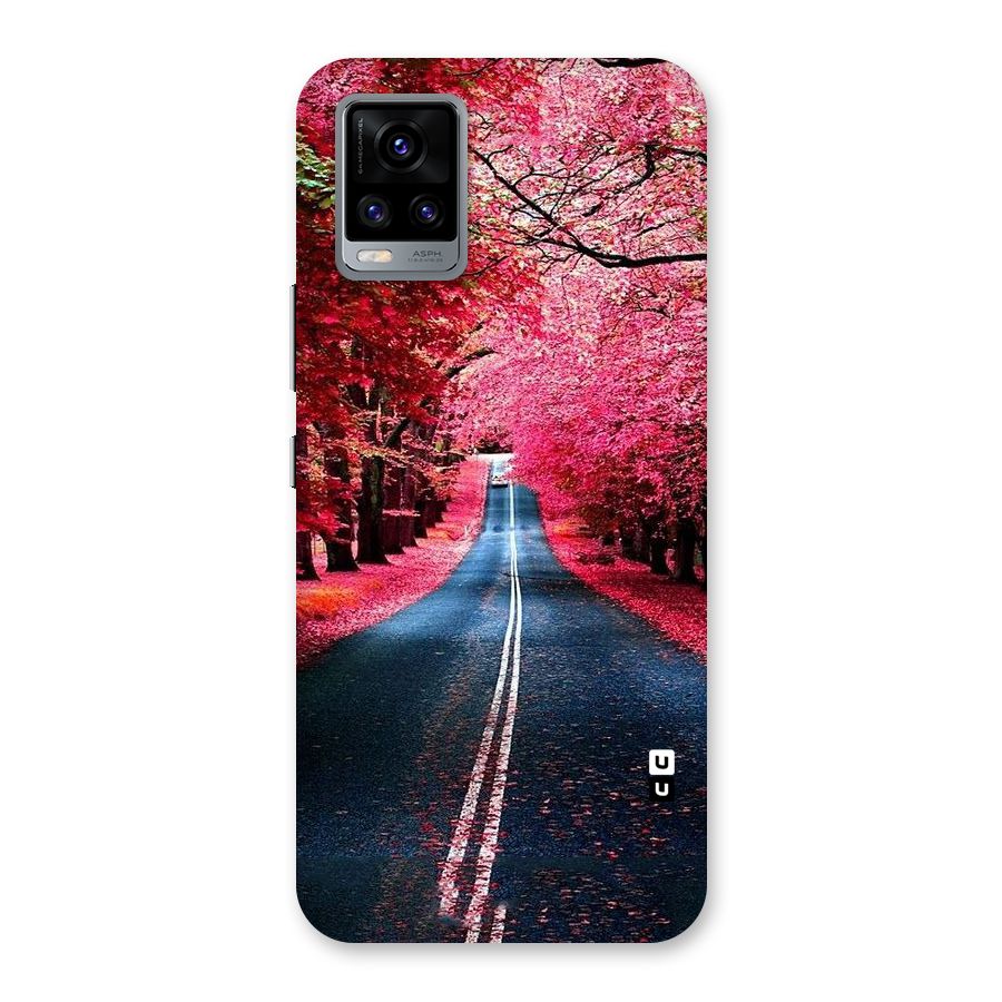Beautiful Red Trees Back Case for Vivo V20