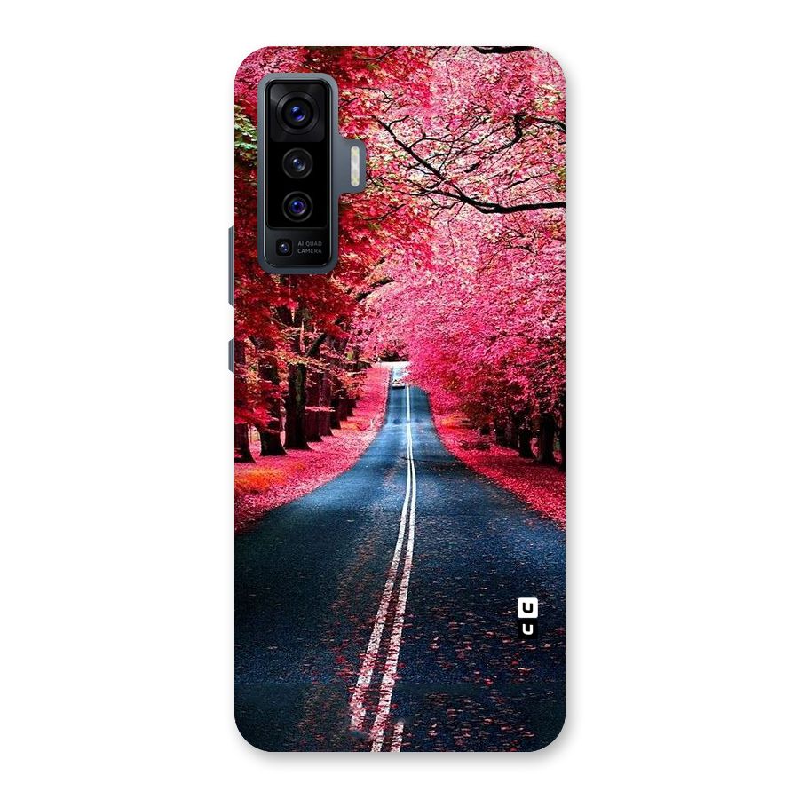 Beautiful Red Trees Back Case for Vivo X50