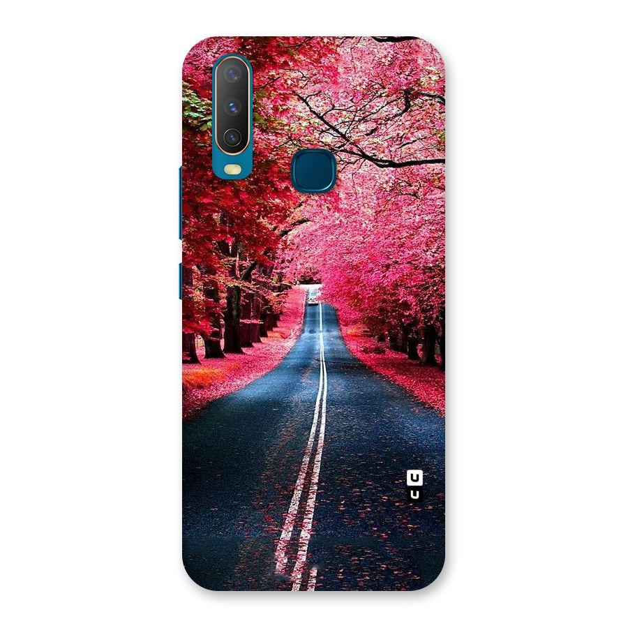 Beautiful Red Trees Back Case for Vivo Y11