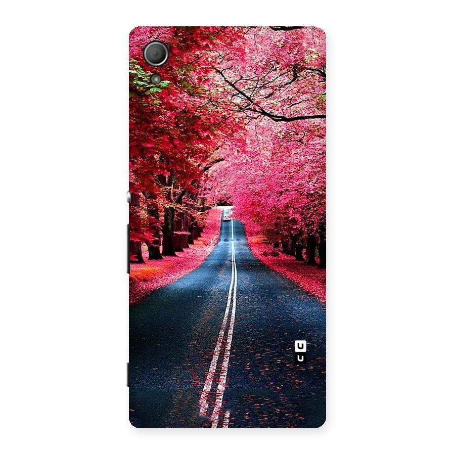 Beautiful Red Trees Back Case for Xperia Z4
