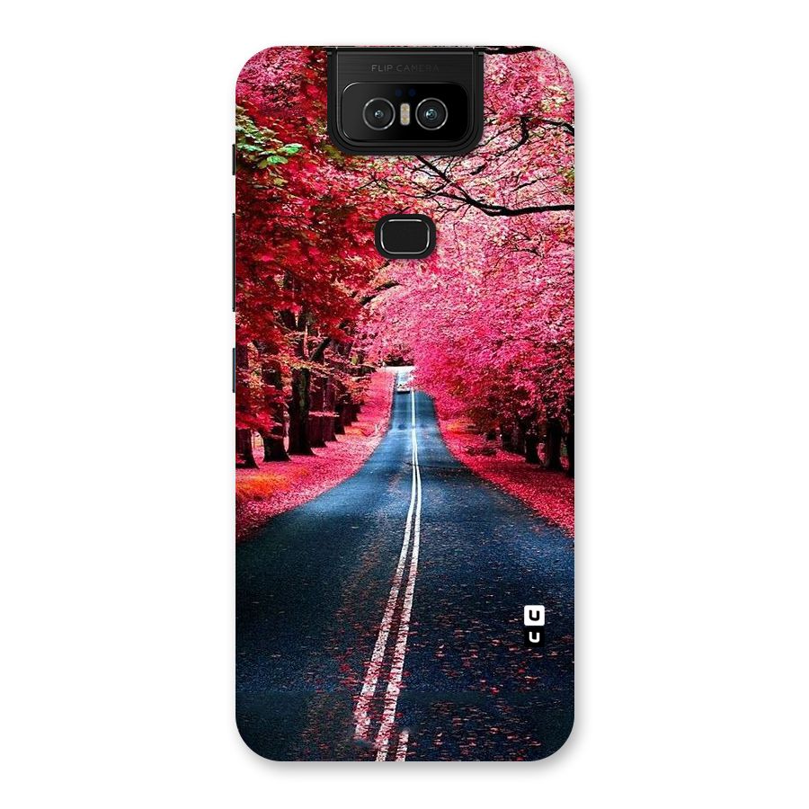 Beautiful Red Trees Back Case for Zenfone 6z