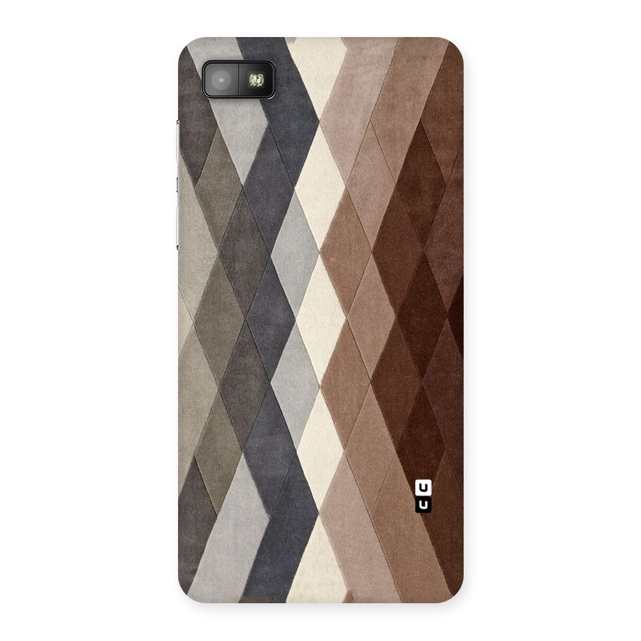 Beautiful Shades Of Diamonds Back Case for Blackberry Z10