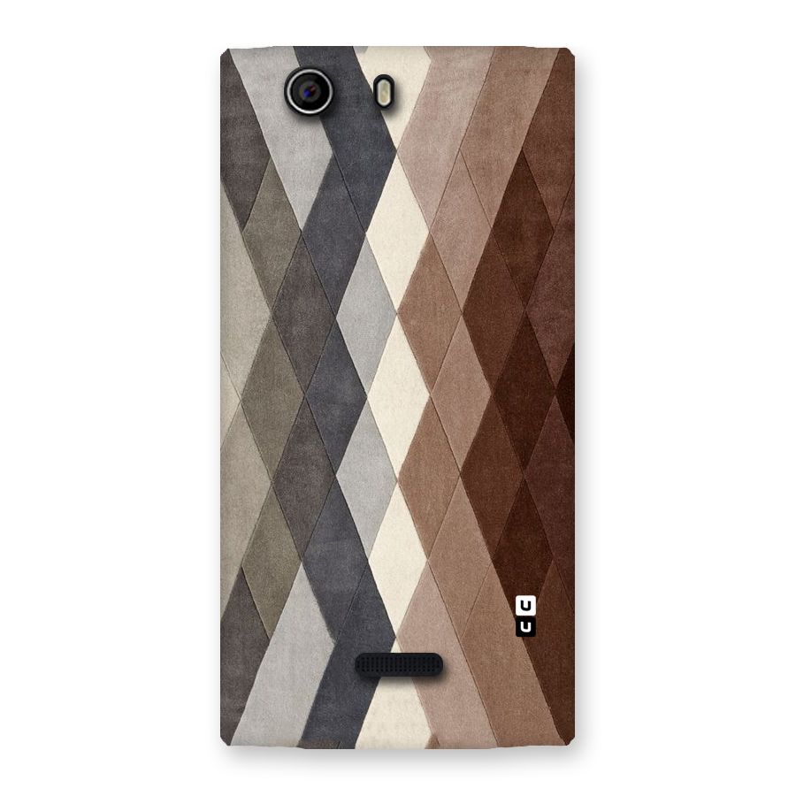 Beautiful Shades Of Diamonds Back Case for Canvas Nitro 2 E311