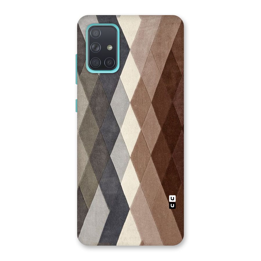 Beautiful Shades Of Diamonds Back Case for Galaxy A71