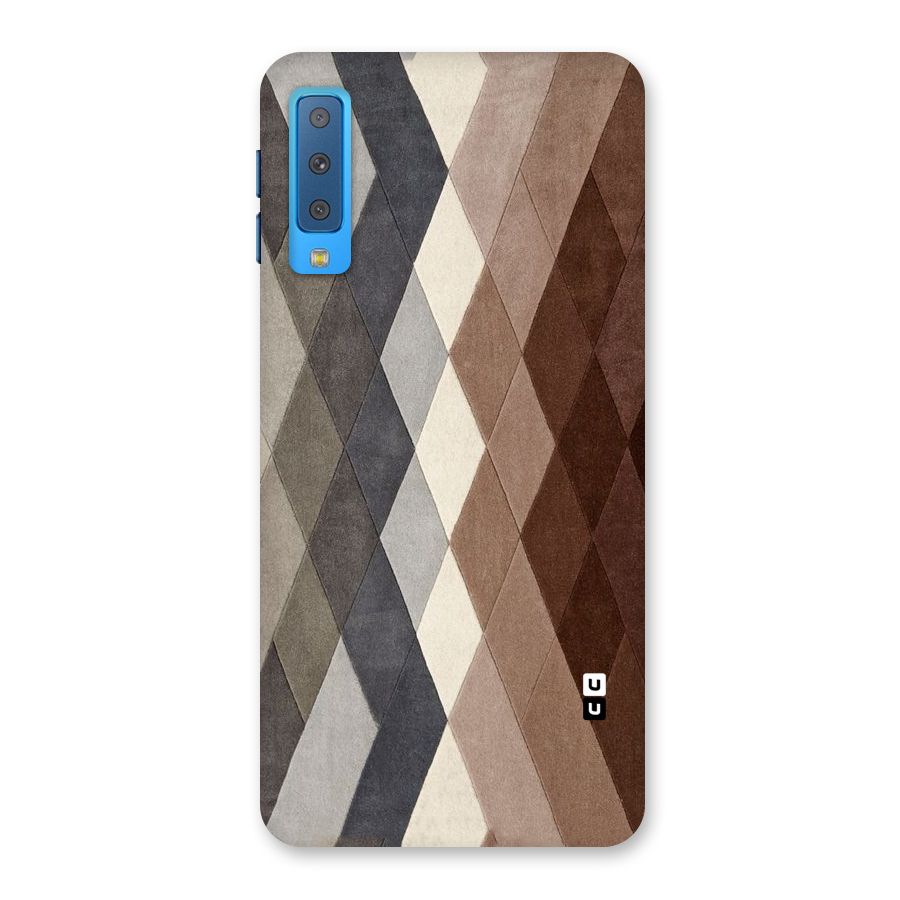 Beautiful Shades Of Diamonds Back Case for Galaxy A7 (2018)