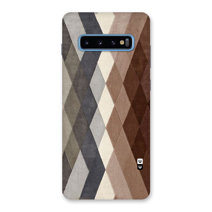 Beautiful Shades Of Diamonds Back Case for Galaxy S10 Plus
