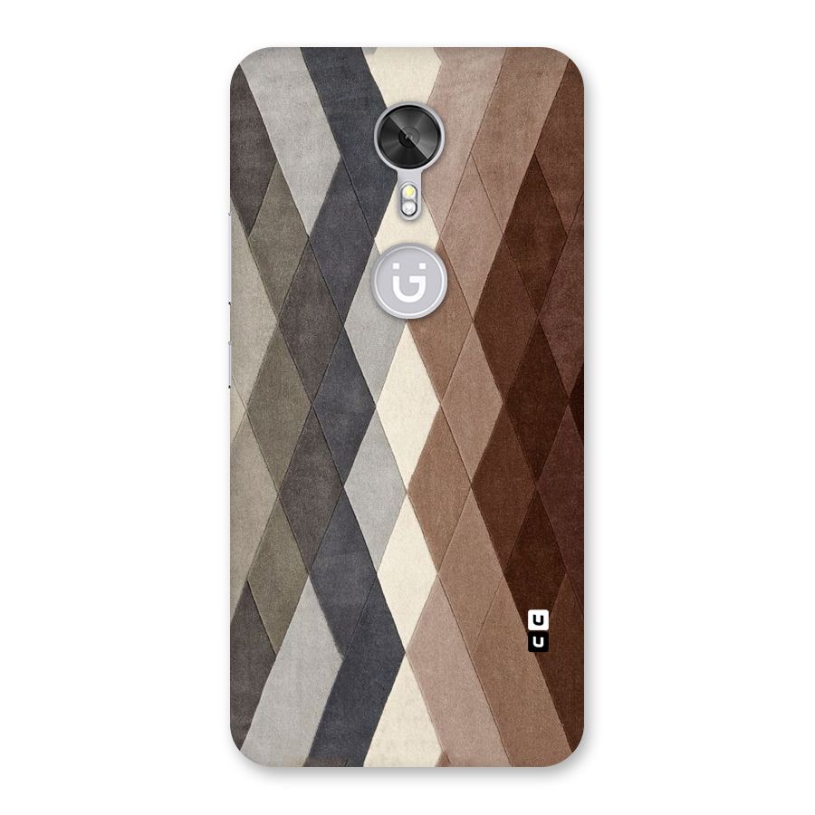 Beautiful Shades Of Diamonds Back Case for Gionee A1
