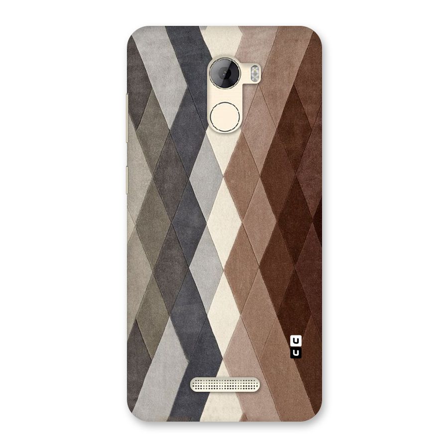Beautiful Shades Of Diamonds Back Case for Gionee A1 LIte