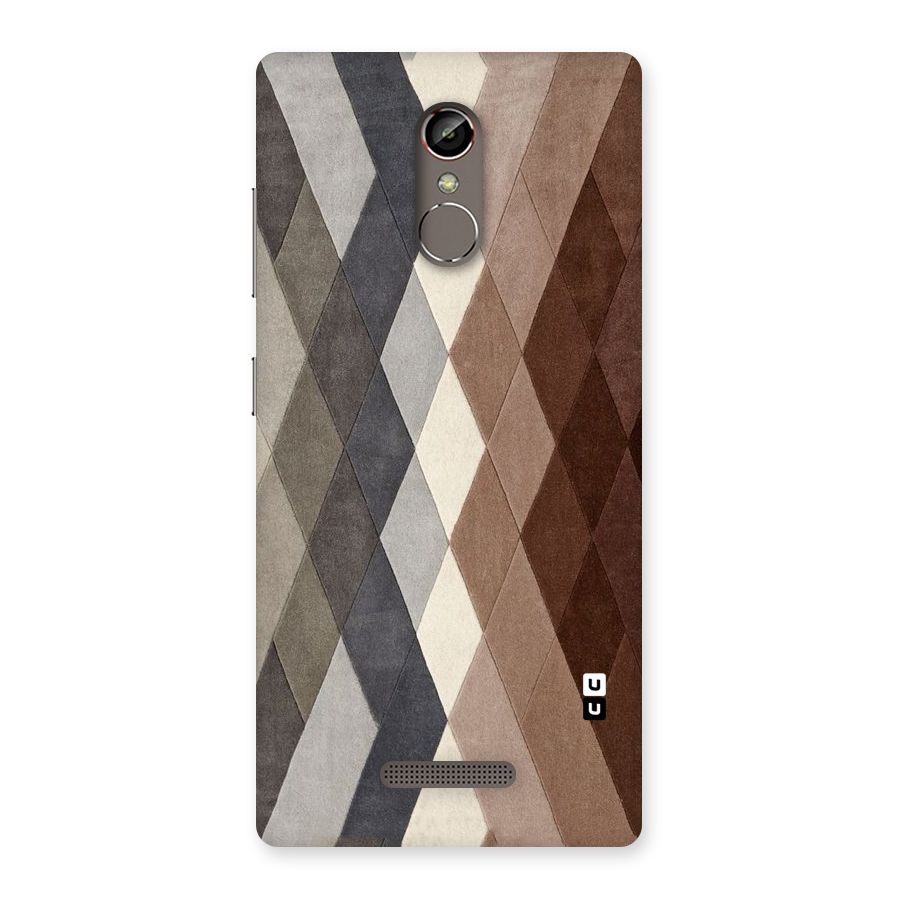 Beautiful Shades Of Diamonds Back Case for Gionee S6s