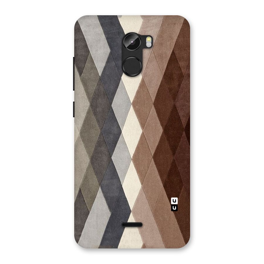 Beautiful Shades Of Diamonds Back Case for Gionee X1