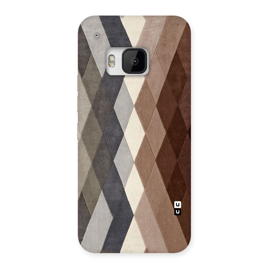 Beautiful Shades Of Diamonds Back Case for HTC One M9