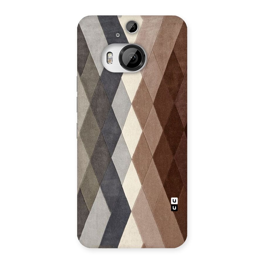 Beautiful Shades Of Diamonds Back Case for HTC One M9 Plus