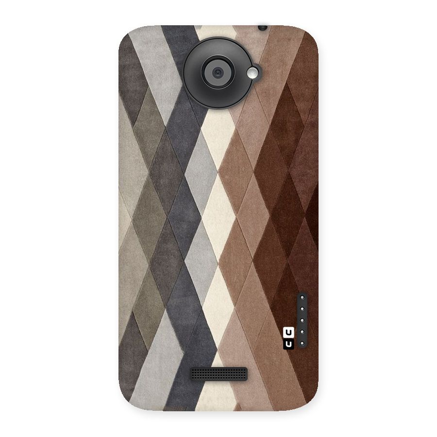 Beautiful Shades Of Diamonds Back Case for HTC One X