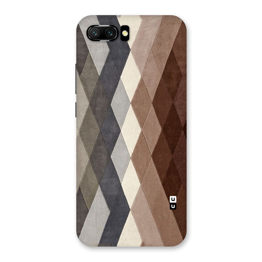 Beautiful Shades Of Diamonds Back Case for Honor 10