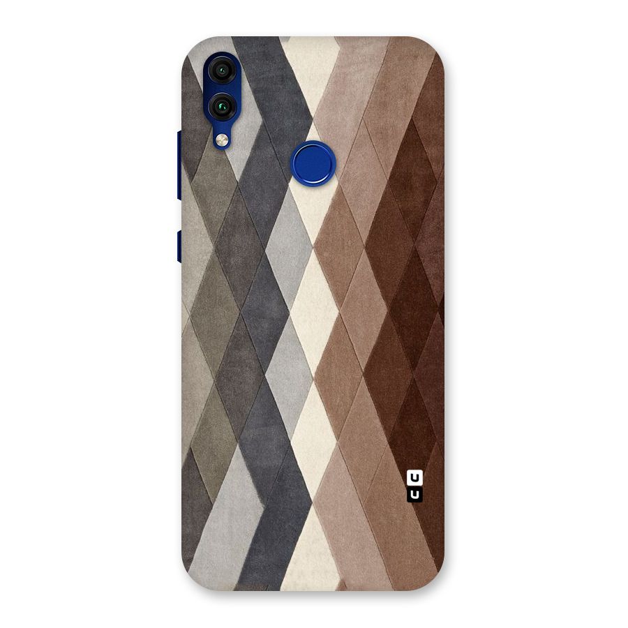 Beautiful Shades Of Diamonds Back Case for Honor 8C