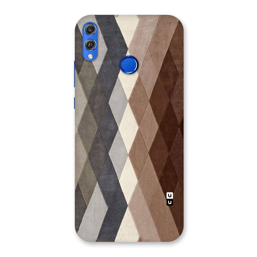 Beautiful Shades Of Diamonds Back Case for Honor 8X