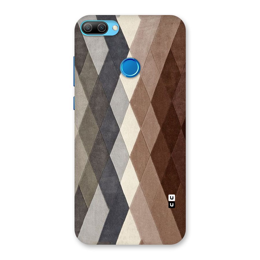 Beautiful Shades Of Diamonds Back Case for Honor 9N