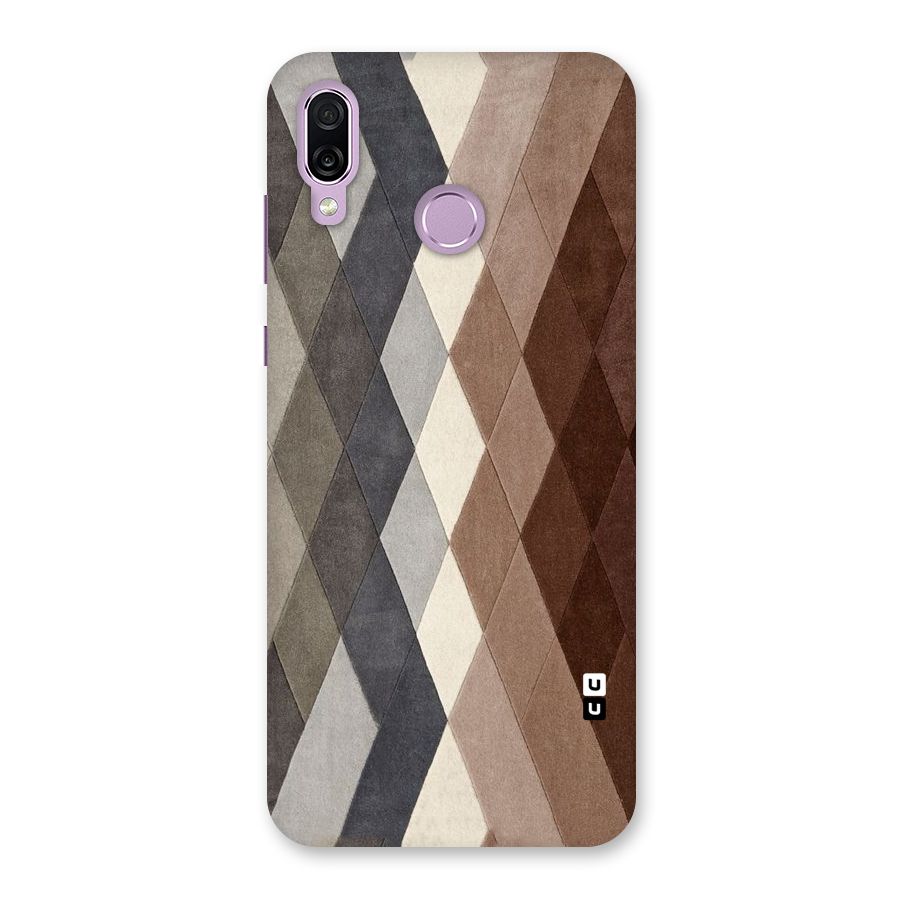 Beautiful Shades Of Diamonds Back Case for Honor Play
