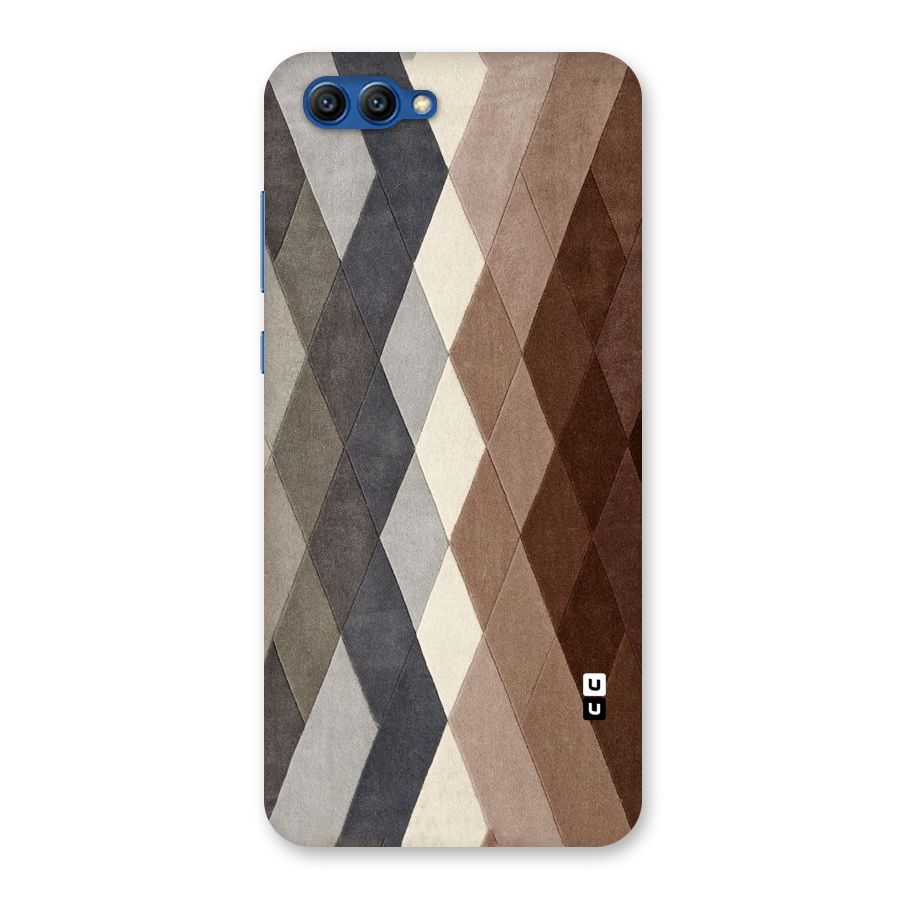 Beautiful Shades Of Diamonds Back Case for Honor View 10