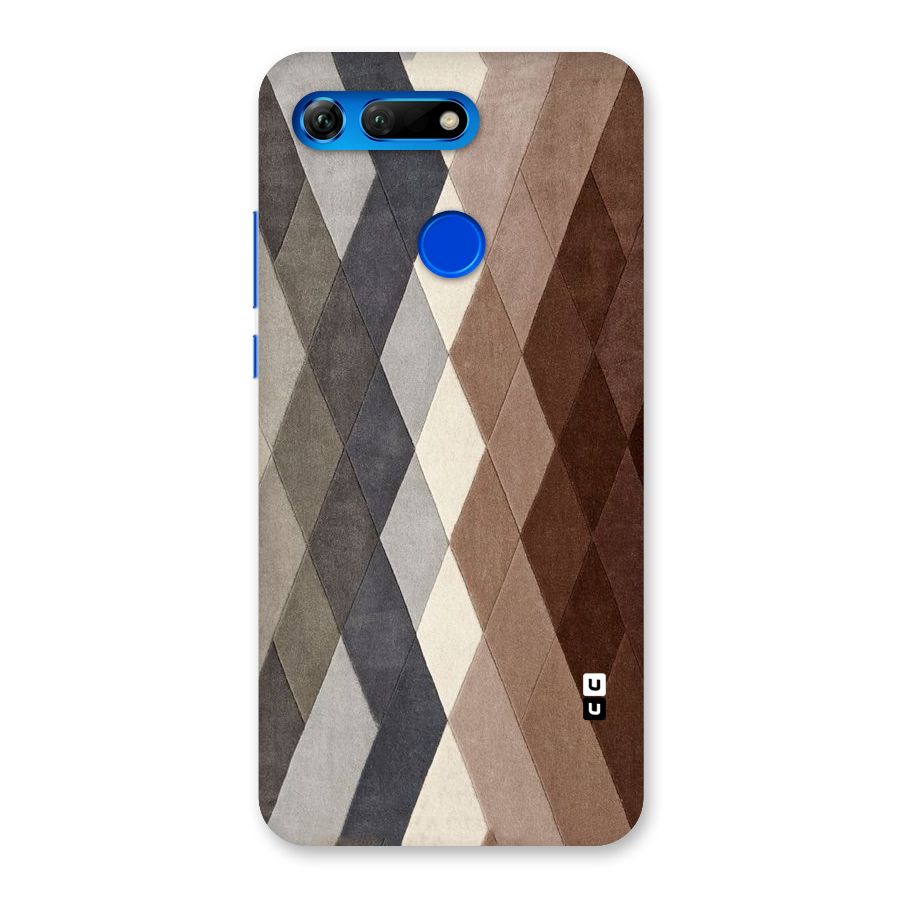 Beautiful Shades Of Diamonds Back Case for Honor View 20