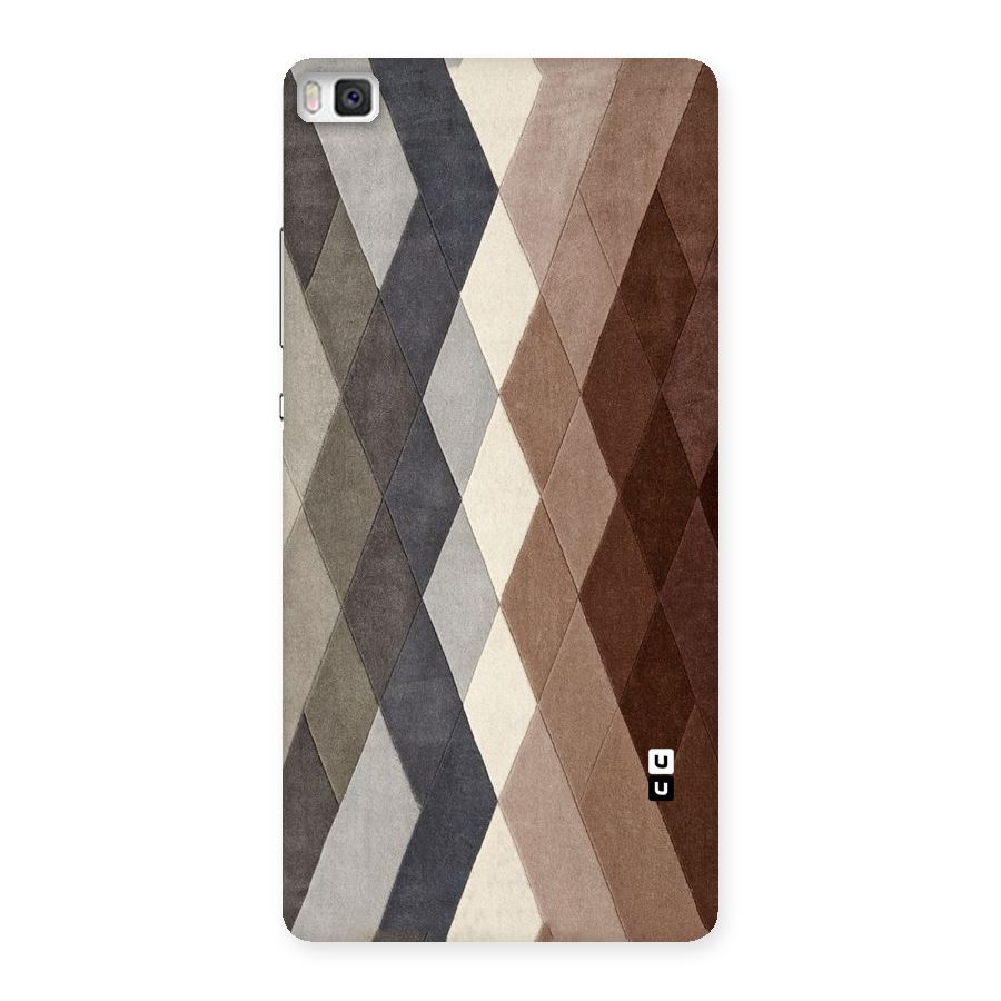 Beautiful Shades Of Diamonds Back Case for Huawei P8