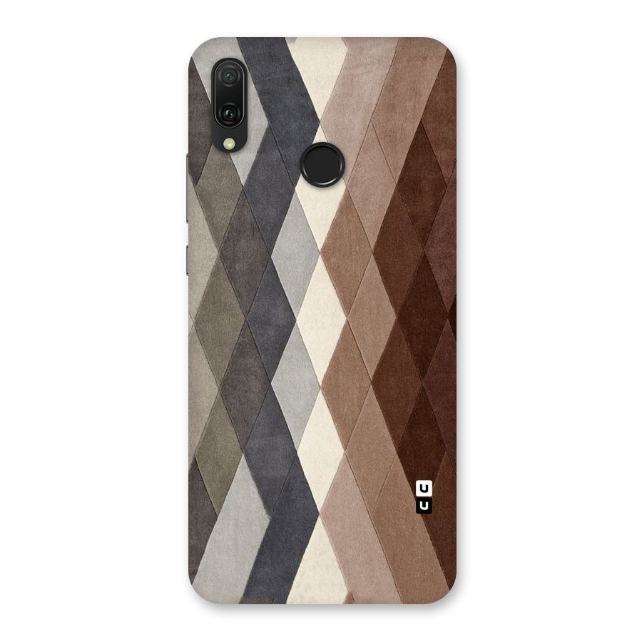 Beautiful Shades Of Diamonds Back Case for Huawei Y9 (2019)