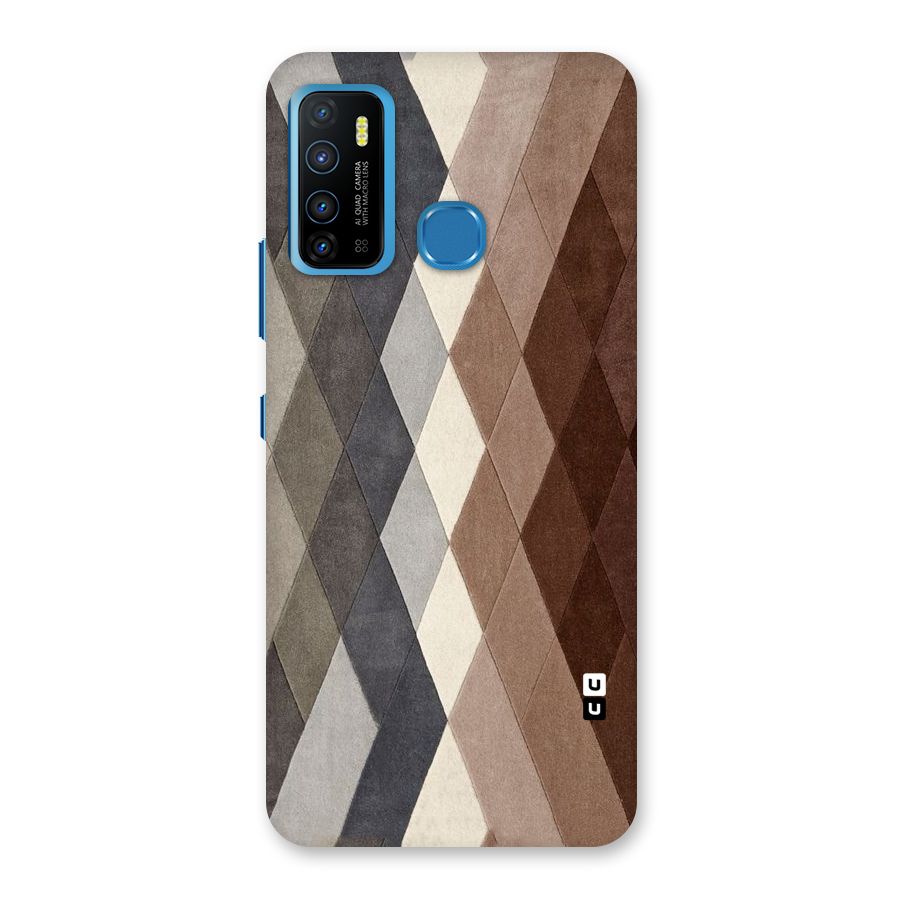 Beautiful Shades Of Diamonds Back Case for Infinix Hot 9