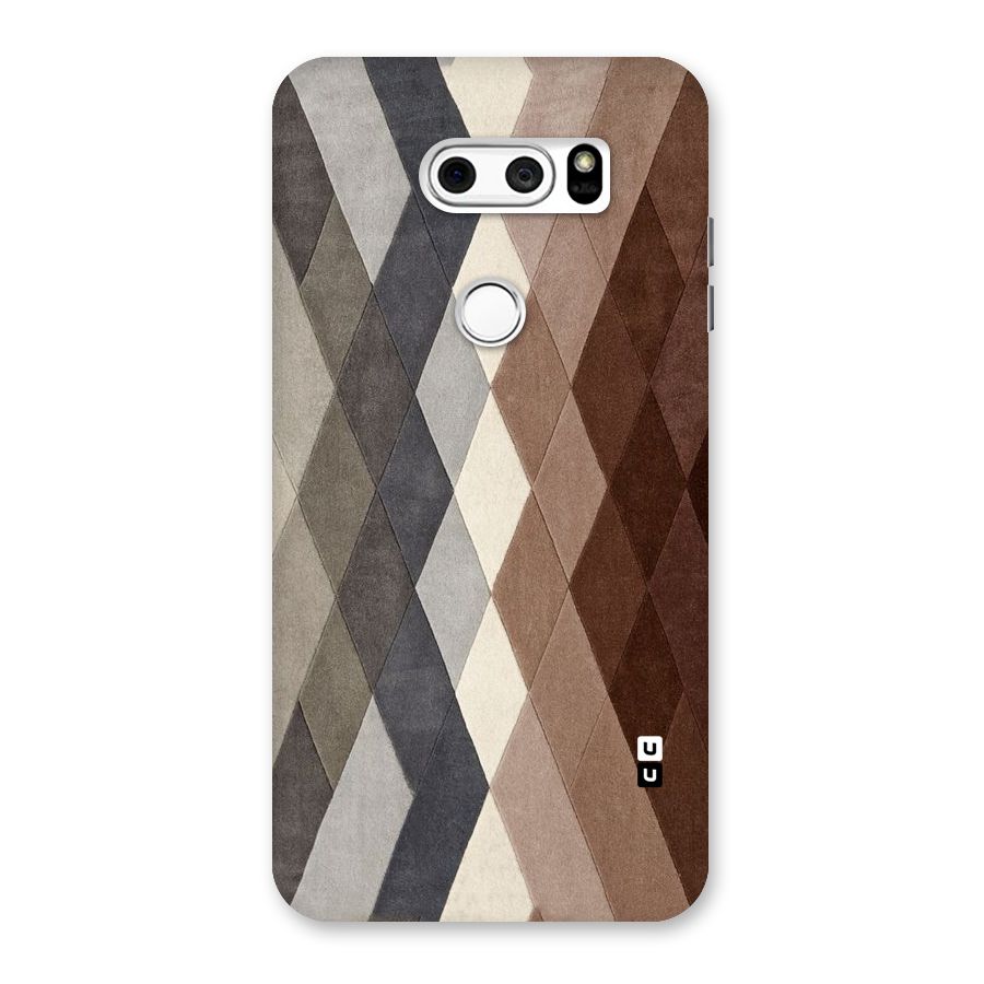 Beautiful Shades Of Diamonds Back Case for LG V30