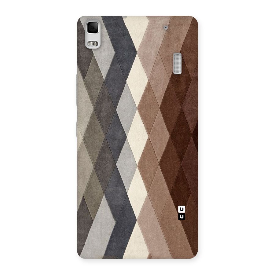 Beautiful Shades Of Diamonds Back Case for Lenovo K3 Note