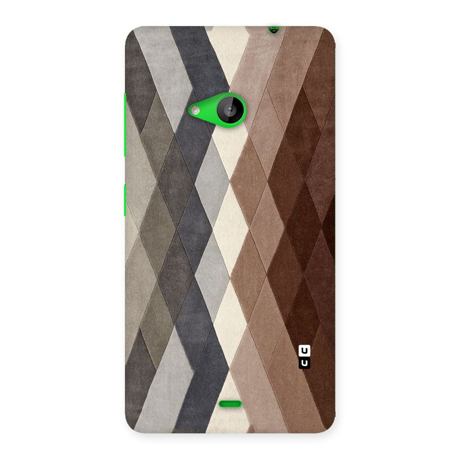 Beautiful Shades Of Diamonds Back Case for Lumia 535