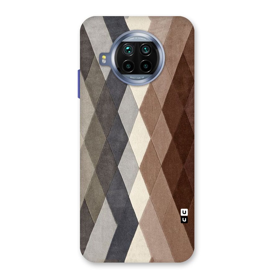 Beautiful Shades Of Diamonds Back Case for Mi 10i