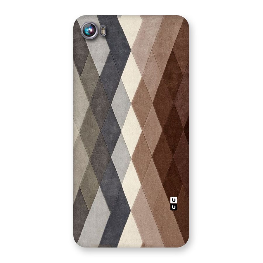 Beautiful Shades Of Diamonds Back Case for Micromax Canvas Fire 4 A107