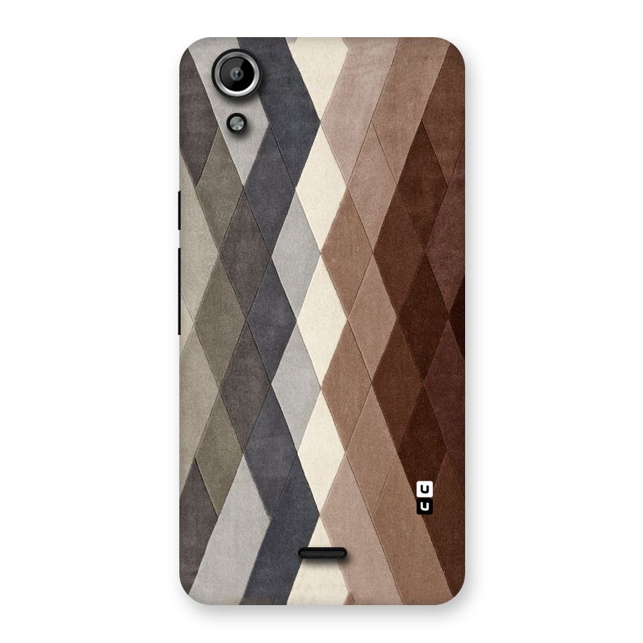 Beautiful Shades Of Diamonds Back Case for Micromax Canvas Selfie Lens Q345