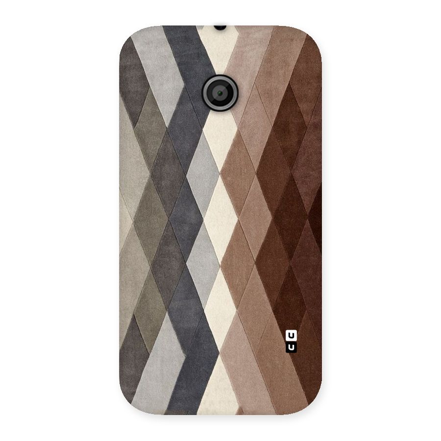 Beautiful Shades Of Diamonds Back Case for Moto E