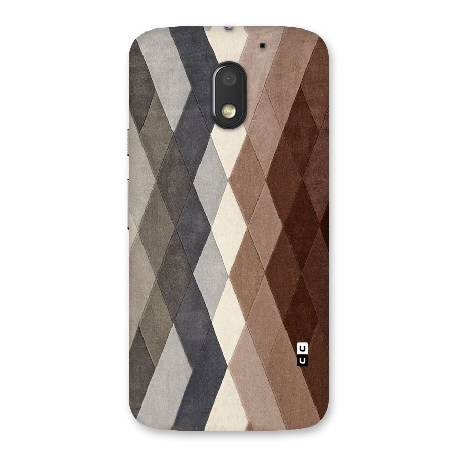 Beautiful Shades Of Diamonds Back Case for Moto E3 Power
