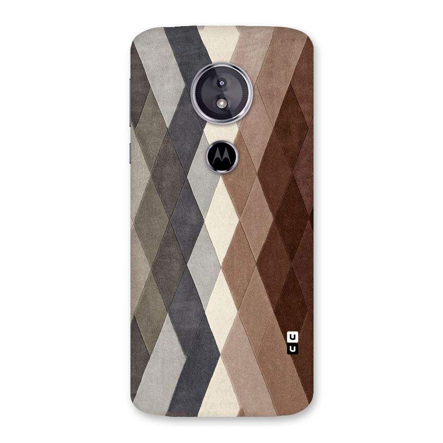 Beautiful Shades Of Diamonds Back Case for Moto E5