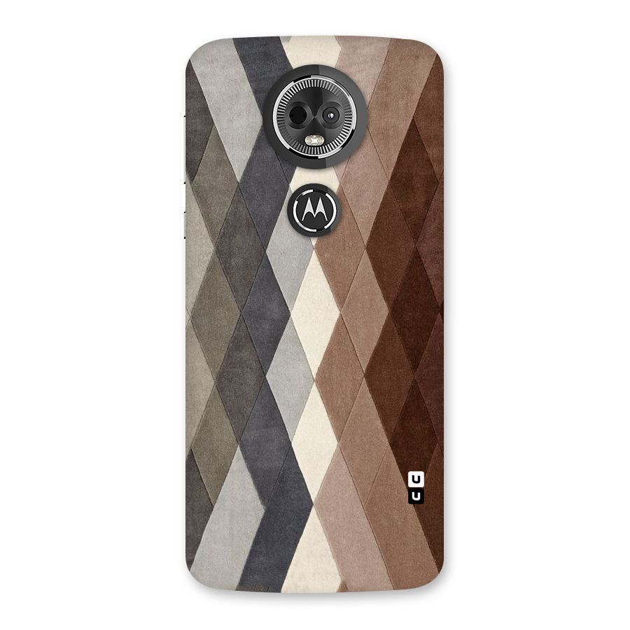 Beautiful Shades Of Diamonds Back Case for Moto E5 Plus
