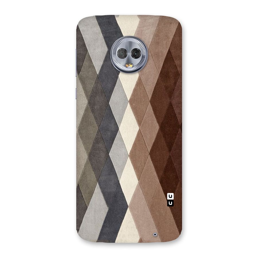 Beautiful Shades Of Diamonds Back Case for Moto G6 Plus