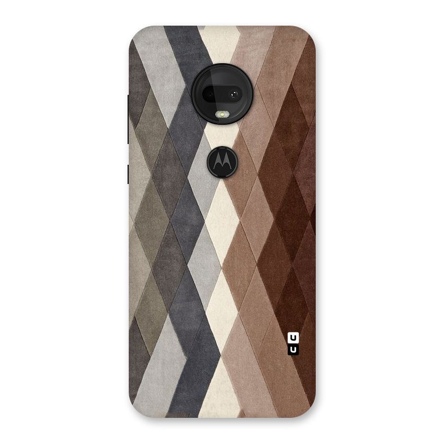 Beautiful Shades Of Diamonds Back Case for Moto G7
