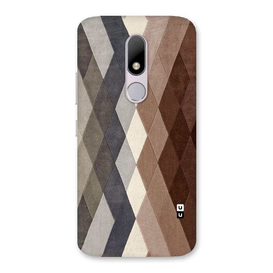 Beautiful Shades Of Diamonds Back Case for Moto M