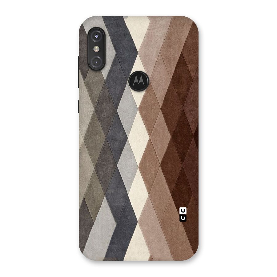 Beautiful Shades Of Diamonds Back Case for Motorola One Power