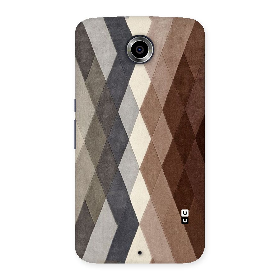 Beautiful Shades Of Diamonds Back Case for Nexsus 6